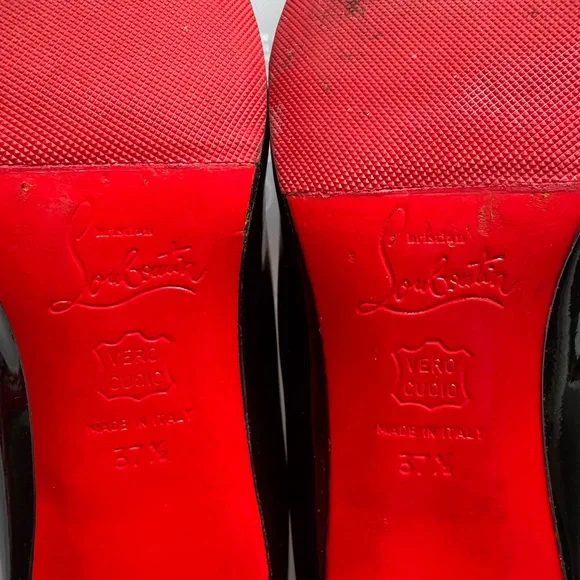 Classic Christian Louboutin patent leather pumps - Picture 5 of 5